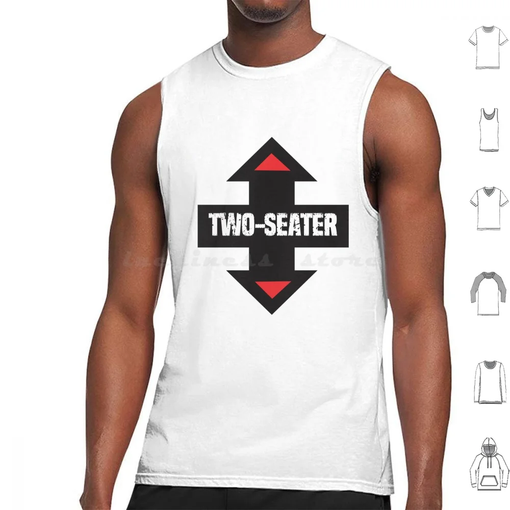 Two Seater Funny Gift For Tank Tops Vest Sleeveless Two Seater Funny For Two Seater Two Seater Funny Funny Two Seater Funny