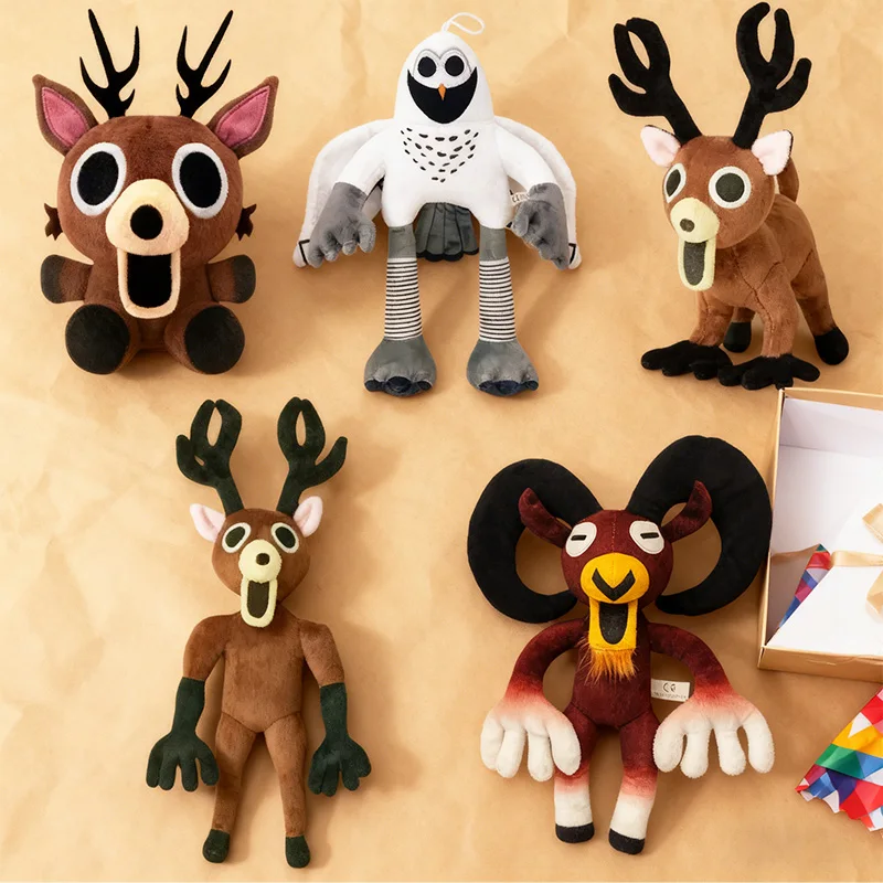 

99 Nights In The Forest Deer Plush Toys Movie Stuffed Animals Deer Toy Fans Birthday Gifts Toys for Kids Christmas Suprise Gifts