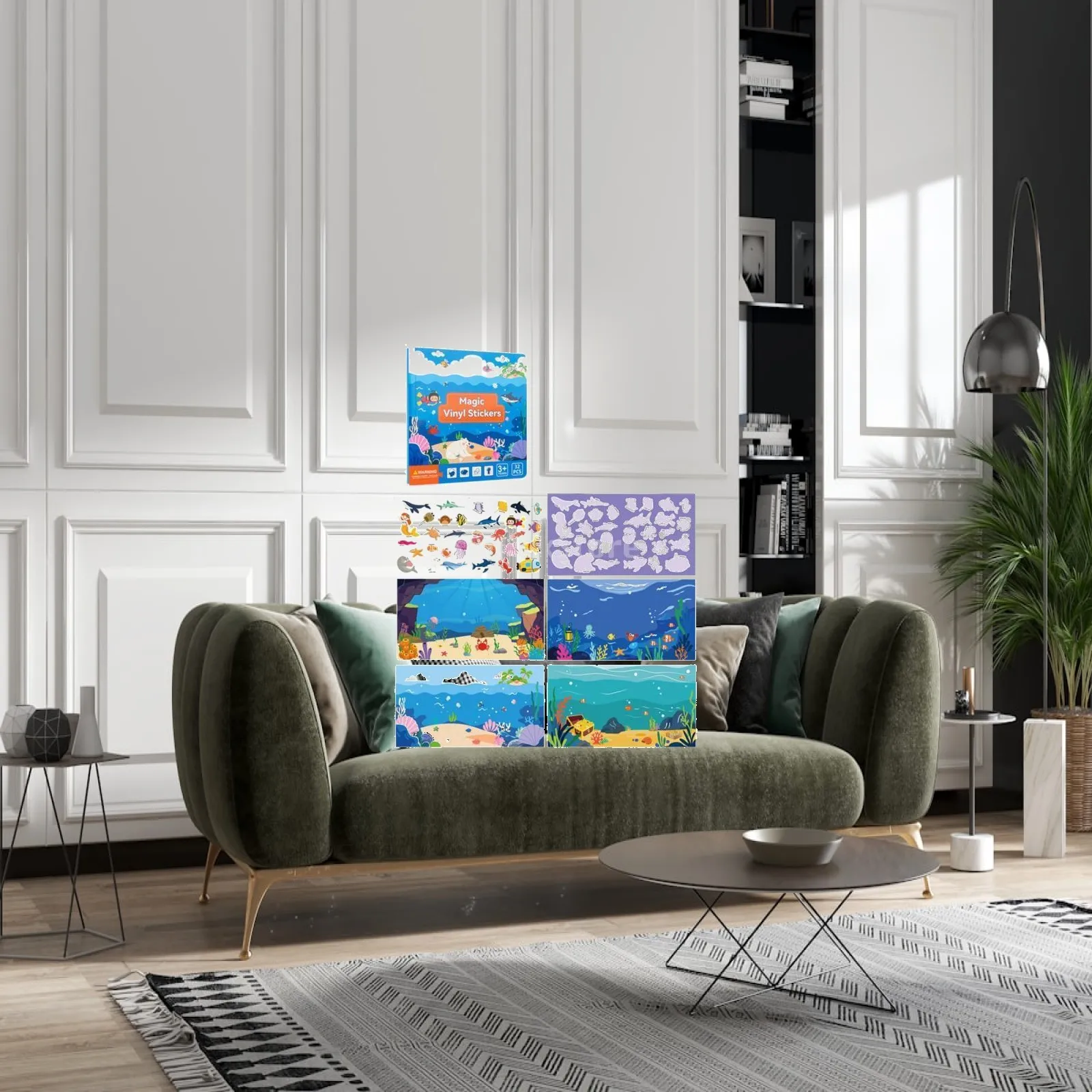 3x-livre-d'autocollants-reutilisables-livre-d'activites-educatives-jouet-diy-pour-enfants-jeunes-enfants-maison-voyage-theme-ocean