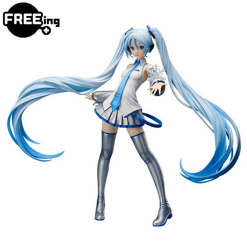 In Stock Genuine Original FREEing B-style Snow Hatsune Miku Action Anime Figure Collectible Model Dolls Statuette Ornament Gift