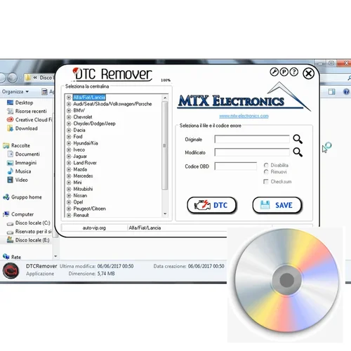 Imagen 2 del producto Removedor DTC caliente 2025 para KESS KTAG FGTECH OBD2 Software MTX DTC Remover 1,8,5.0 con Keygen + 9 Software de sintonización ECU adicional ECU Fau