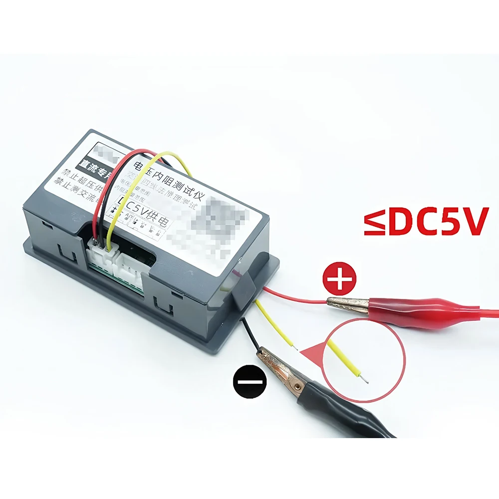TS607 Batterie-Innenwiderstandstester 60V 4-Draht-AC-Methode mit 99-Datenprotokollierung und einstellbarer Standby-Zeit für Maker-Tests – Detail 6