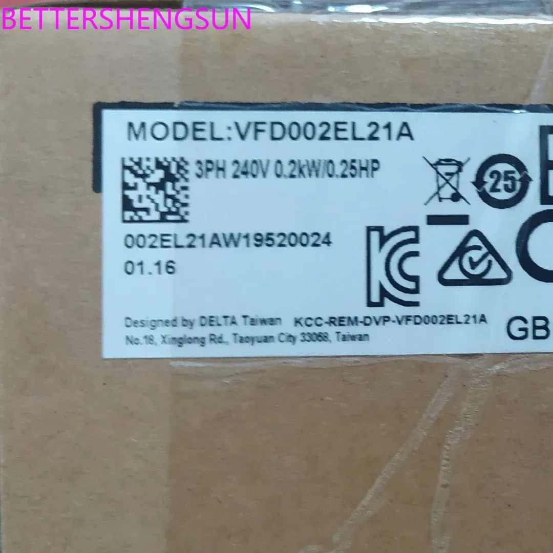

VFD002EL21A новый инвертор серии EL, оригинальный, аутентичный