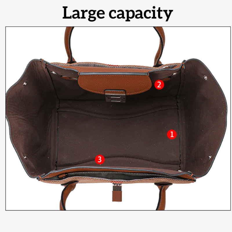 Luxury Brand Designer HandBag 2023 New Women Bag High Capacity Broadband Tote Bag Female Casual Fashion Trends Handbag