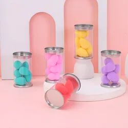 7 Sets of Dry and Wet Makeup Egg for Non-eating Powder Makeup Egg Mini Water Drop Shape Cushion Powder Puff Multi-color Option