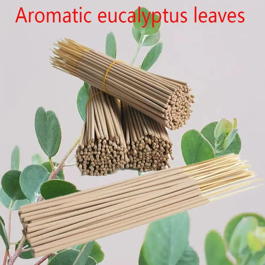 High Quality Natural Bamboo Eucalyptus Aromatherapy Stick - Long-Lasting Freshness, Home Yoga Meditation, Christmas, Halloween