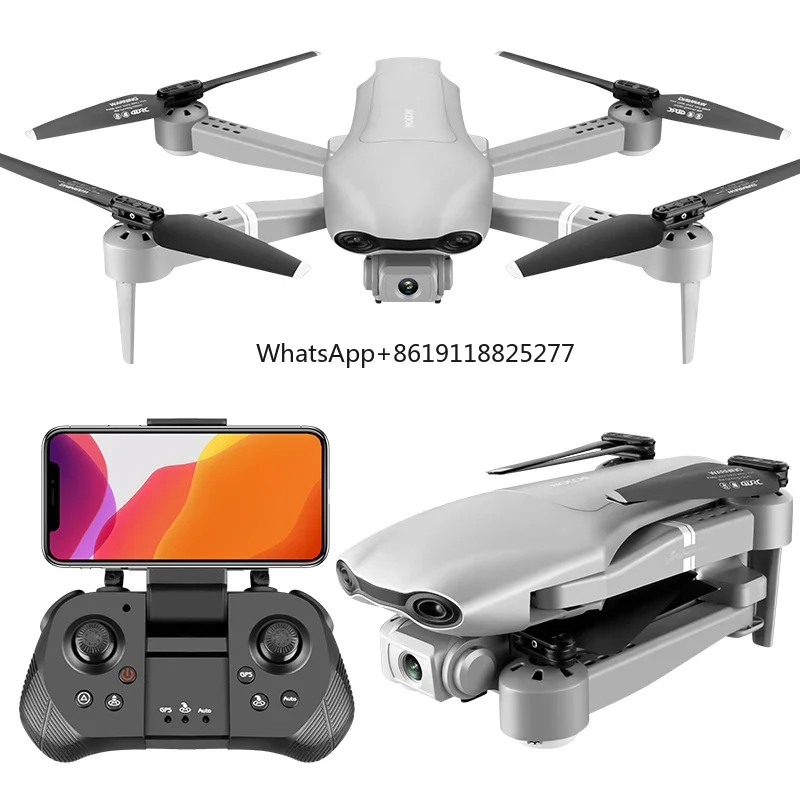 F3-GPS Budget 4k Portable Folding Flyer Mini  with dual cameras Foldable 360-degree Smart Follow me Wide Angle