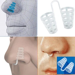 1PCS Professional Anti Snoring Device Anti Snore Nose Clip Silicone Relieve Snoring Snore Stopping Health Care For Men Women