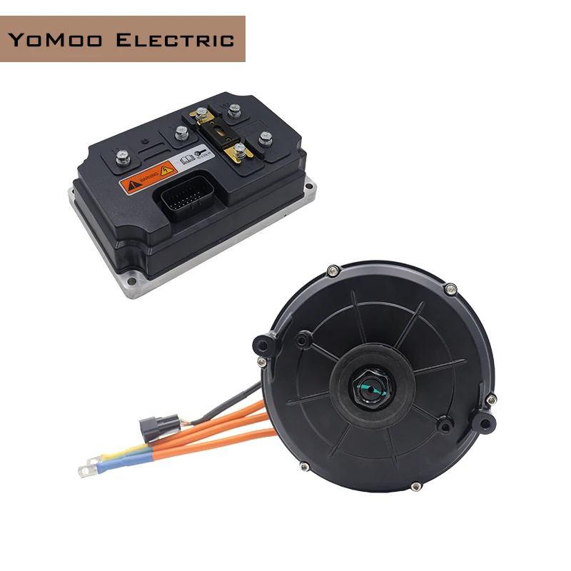 

QS165 V2 35H 60V 5000W Peak 10KW PMSM Mid Drive Belt Motor With VOTOL EM260S Controller For Sur-ron Light-Bee Moped Motorcycle