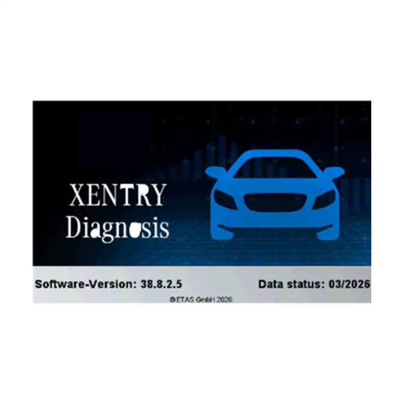 Oprogramowanie diagnostyczne Xentry 2026.03 z Tactrix Openport 2.0, narzędzie do chip tuningu ECU, skaner OBD2, instalacja oprogramowania Xentry. — 2