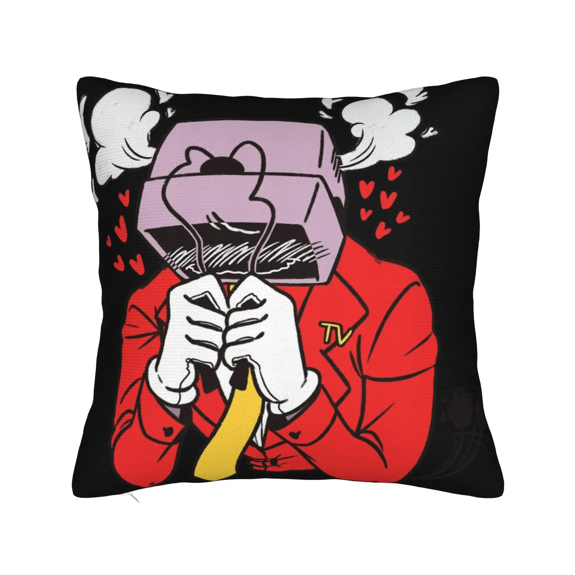 Sticker Tenna Deltarune Game Pillowcases  Novelty Pillow Case For Sofa Home Decor Soft Pillow Cover