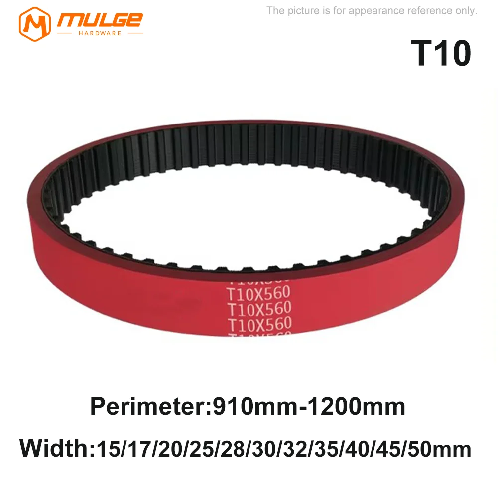 T10 Timing Belt Replacement Kit For Vertical Packing Machine 910mm-1200mm Rubber Band Belt ForVFFS Machine