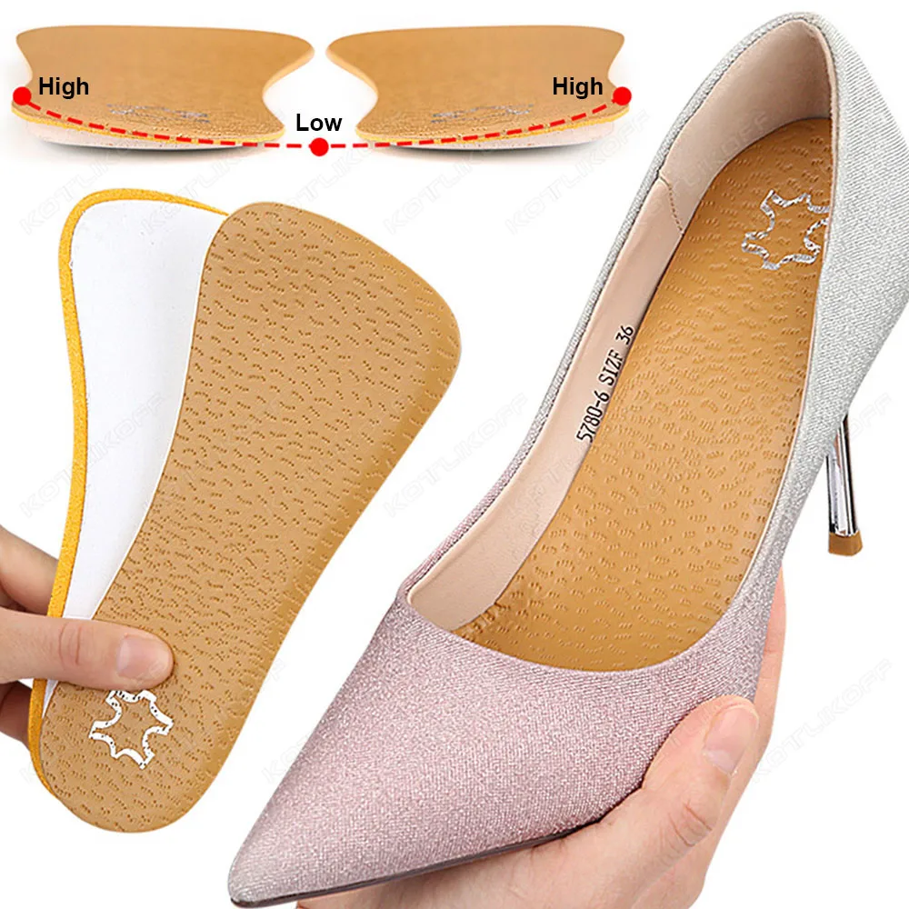 

Leather O Leg Orthopedic Insoles Correction Shoe Inserts Men Women Foot Knock Knee Pain Bow Legs Valgus Varus Shoes Pad Unisex