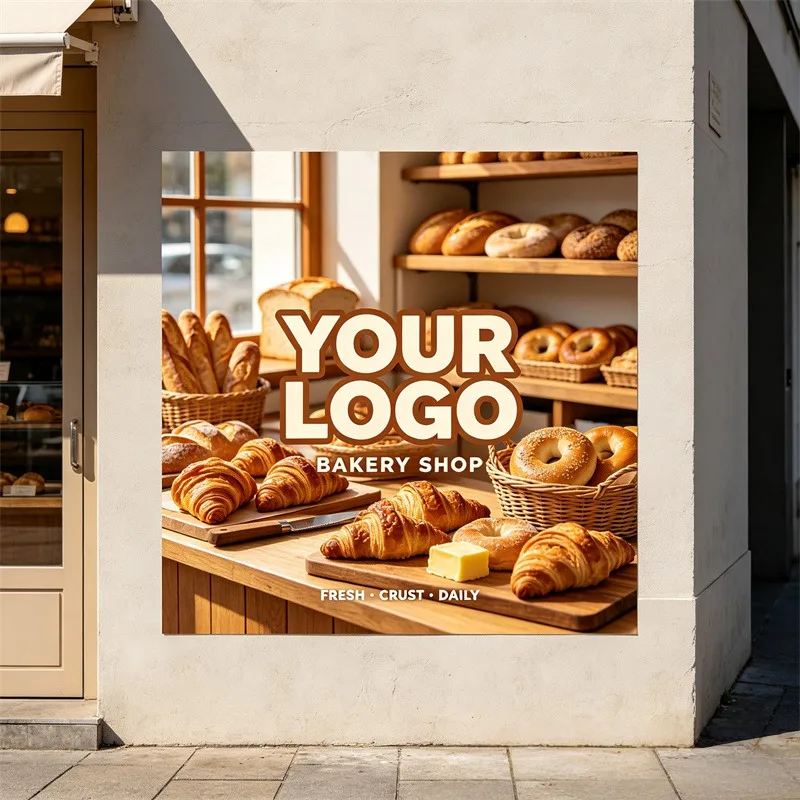Any Size 100cm Custom Sticker Lndoor And Outdoor Beauty Salon Shopping Mall Warning Message Commercial Advertising Promotion