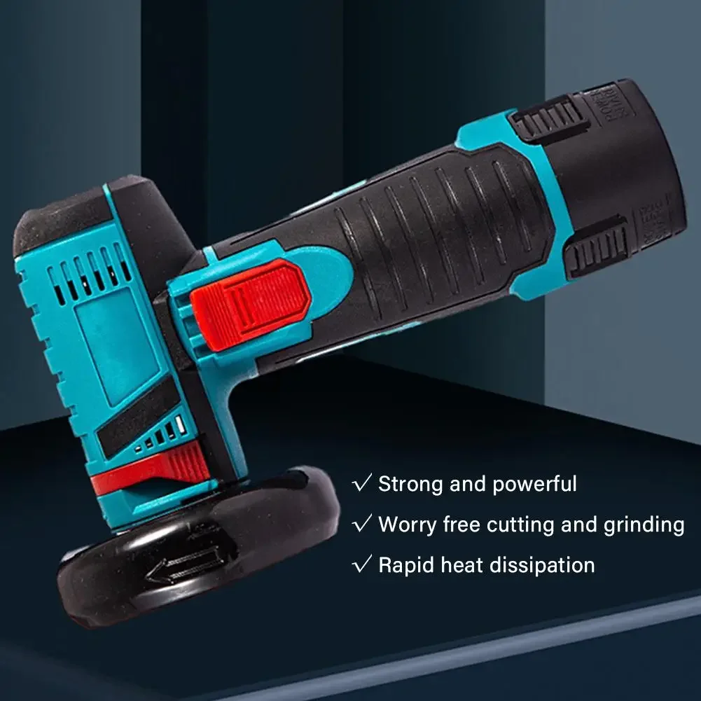 12 فولت اللاسلكي زاوية طاحونة كهربائية 19500 دورة في الدقيقة بطارية ليثيوم صغيرة تلميع ماكينة الطحن قطع الماس طاحونة الطاقة