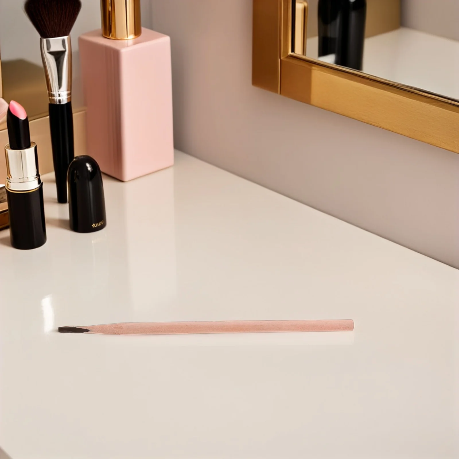 3 stks Waterdicht Wenkbrauwpotlood Diepbruin Natuurlijk Haar Zoals Afwerking Langdurige Smudge Proof Brow Definer Outdoor Make-Up Tool