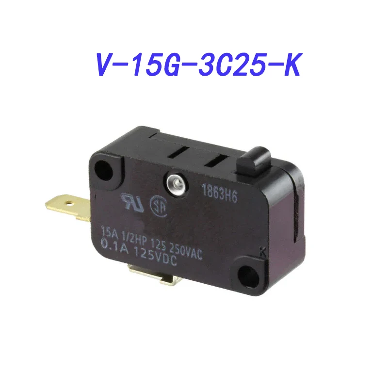 Avada Tech 1pcs V-15G-3C25-K Miniature switch, push-in type