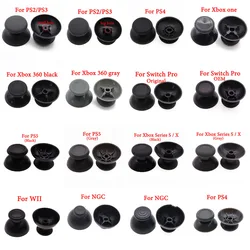 10pcs Analog Joystick Thumb Stick Grip Cap For PS2 PS3 PS4 Pro Slim PS5 Xbox One 360 Series S X WiiU NGC Gamepad Controller