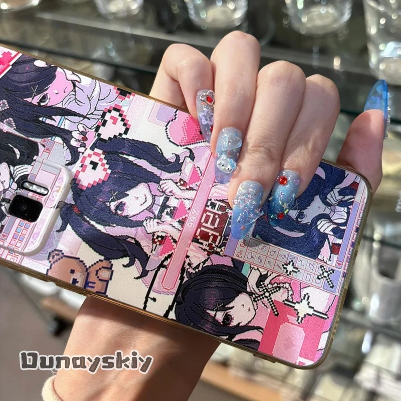 Dunayskiy*/KAngel Cosplay Anime Game NEEDY GIRL OVERDOSE Uñas Decoradas Dulces y Lindas de Colores Caramelo Accesorio de Uñas Jirai Kei