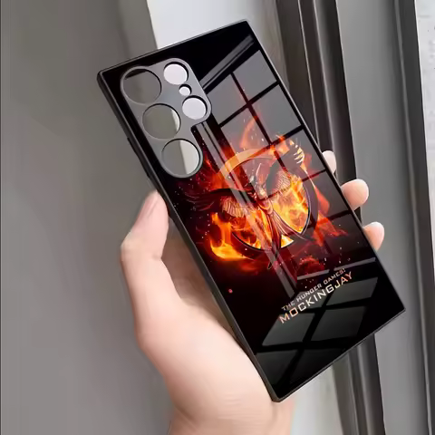 Film The Hunger Games Phone Case For S24 Ultra Samsung S23 Fe S22 S20 S21 Plus Galaxy A54 A34 A24 A53 Note 20 Glass Cover