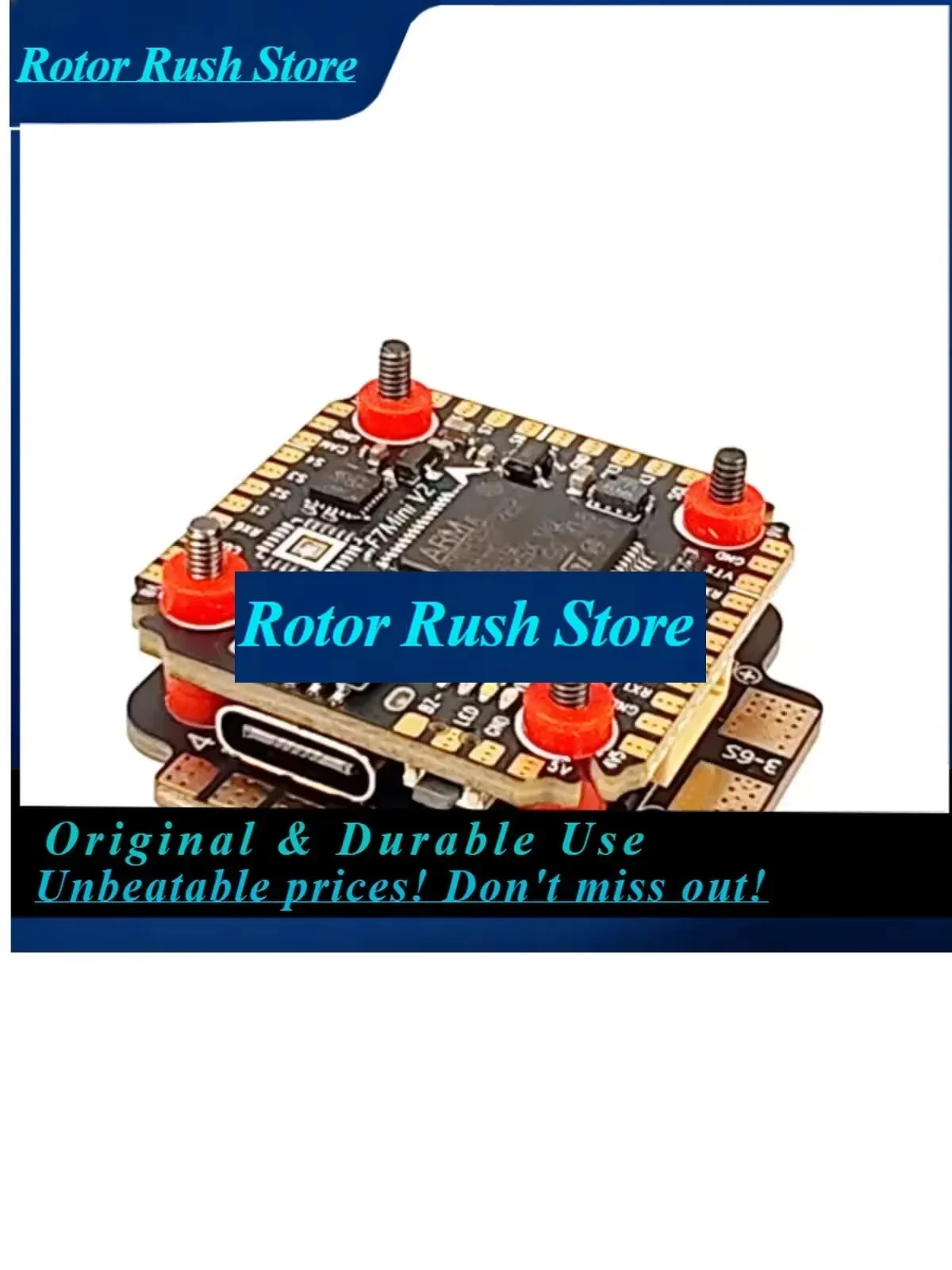 RoRuSF7 MINI V2 Flight Speed Control F722 35A BlHeli-S BLS Bluejay 4IN1 ESC StacK 3-6S 20X20MM For Geprc Iflight FPV Racing Car