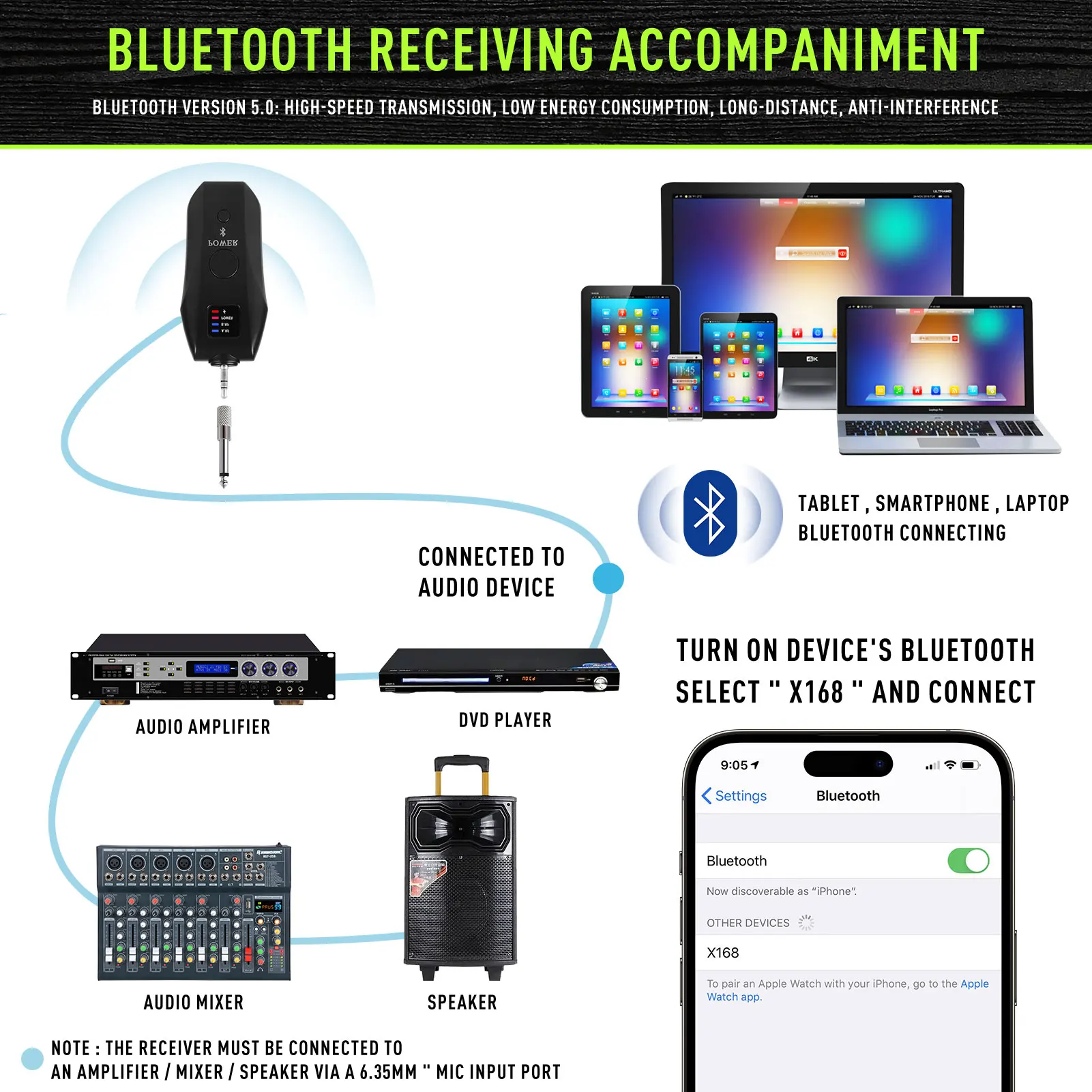 2026 RS-2 أداء مرحلة المضيف قابلة للشحن المهنية كاروكي ميكروفون لاسلكي محمول باليد #3