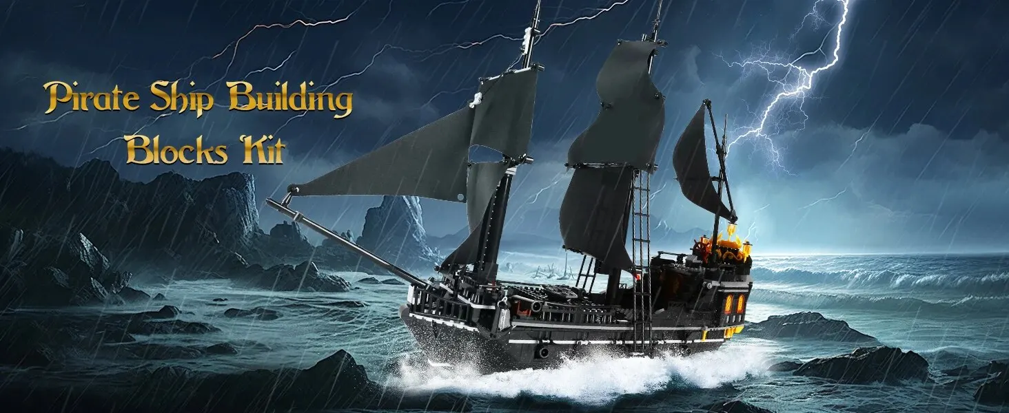 Illustration De Bateau Pirate Bateau Pirate Avec Des Personnages De