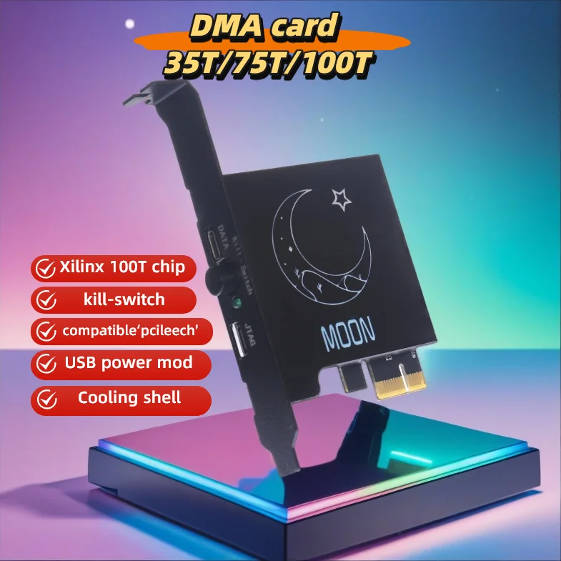 

MOONDMA card 100T 75T 35T dma board Fuser 4K144 2K144Video Kmbox net Direct Memory Access squirrel leet dma engima ranger raptor