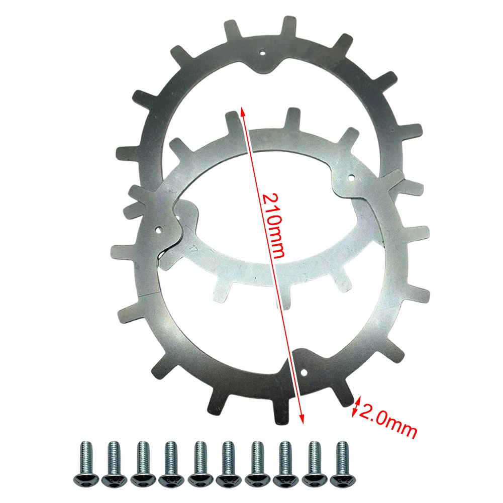 Lawn Mower Spikes Mowing Robot Accessory Anti-Slip Spike Set For Mammotion Yuka Mini Self-centring Trimmer Garden Power Tools