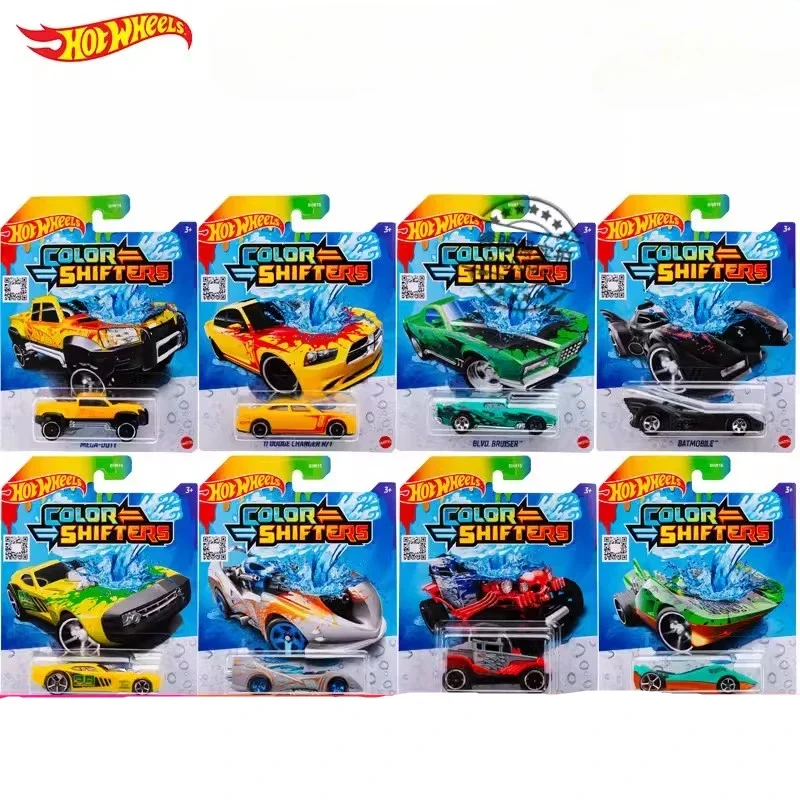 Hot Wheels Color Shifters Changing Miniature Car Models Toys for Boys 1:64 HotWheels Gifts 1/64 Gifts Hotweheels BHR15 hoteelws