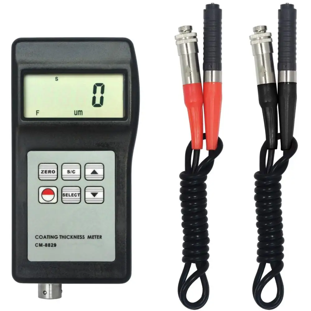 

Magnetic Induction / Eddy Current Coating Thickness Gauge CM-8829S F/NF 0~1250 Um