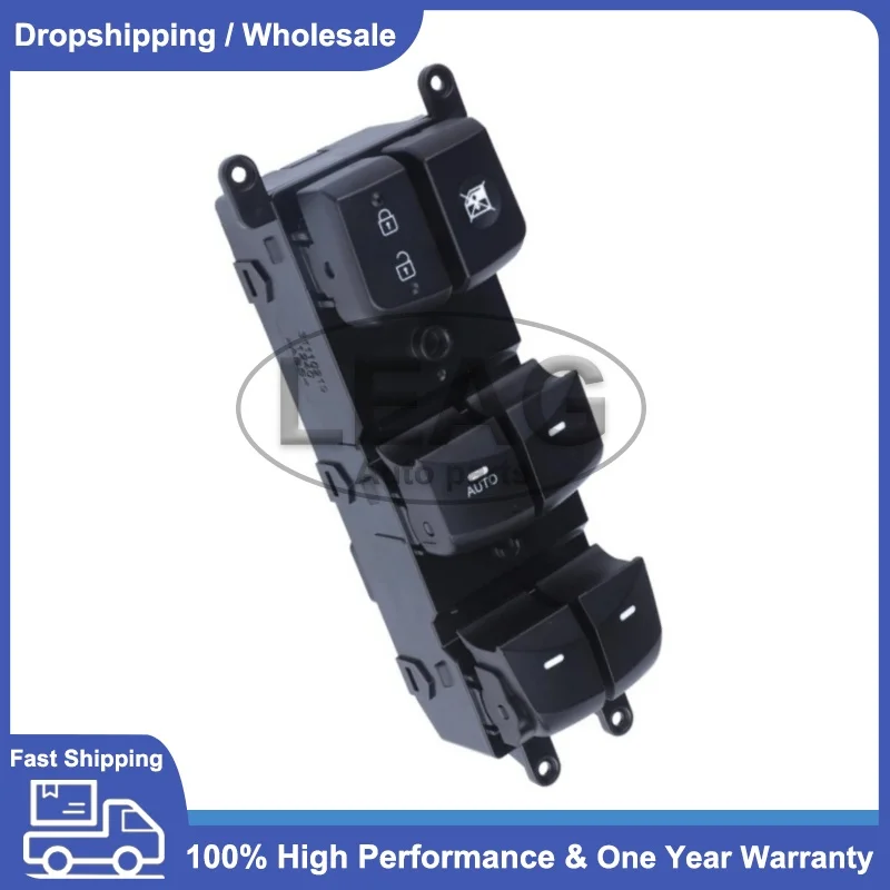 

Electric Power Window Switch 93570A5010 93570-A5010 For Hyundai Elantra GT 2014 2015 2016 Front Left Driver Control Button