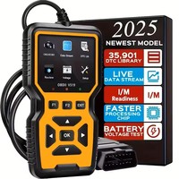 Scanner Code Reader Car Diagnostic Tool Engine Fault Code Reader for Turn V519 OBD2 Scanner Handheld Vehicle Inspection