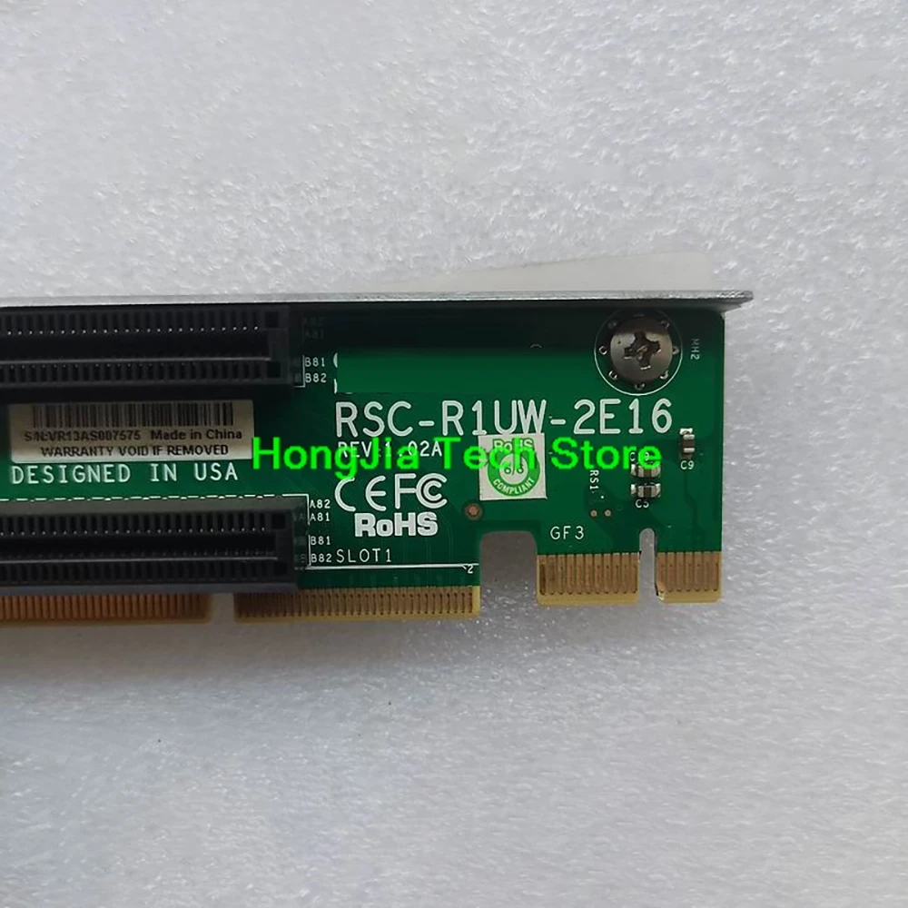 For Supermicro 1U Server Expansion Card Module PCIE Adapter Card RSC-R1UW-2E16