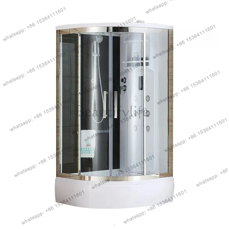 

LJYDoccia integrata chiusa con ventilatore ad arco in acciaio inossidabile 304, bagno integrale super spesso