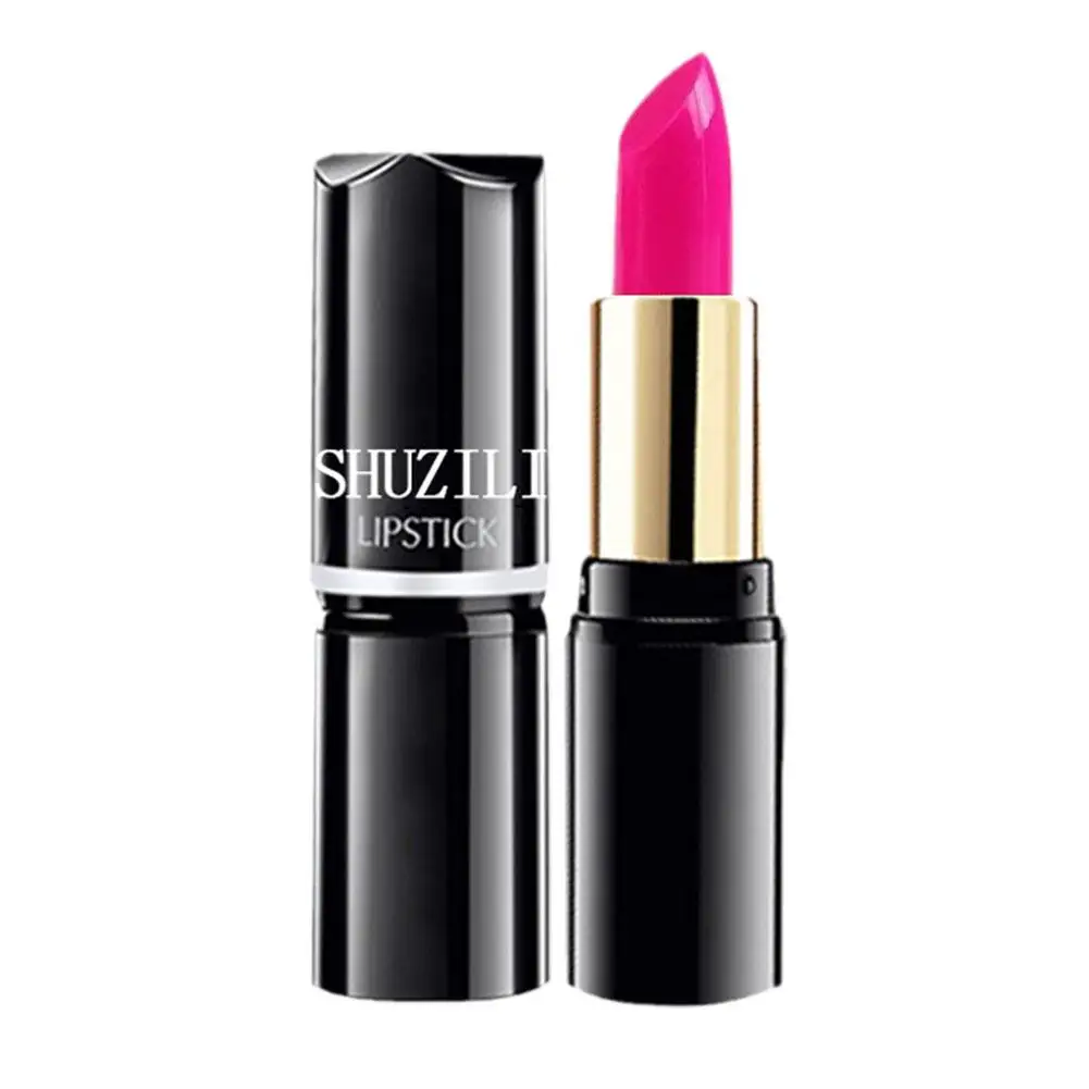 Lápiz labial de tubo para mujer, maquillaje Sexy de terciopelo mate, tinte grueso para labios de larga duración, resistente al agua, antiadherente, cosméticos para labios, W8X9