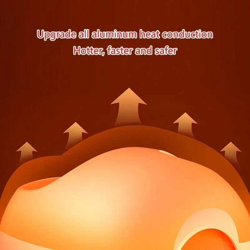 D0AB Explosion-Proof Pocket Warm Hand Treasure Portable USB Hand Warmer Cold Winter