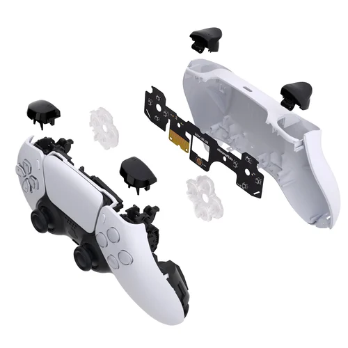 Imagen 2 del producto Kit eXtremeRate Face Clicky para controlador ps5 BDM-030/040/050, interruptor táctil de silicona dura, botones de acción Dpad, Kit de clic de ratón