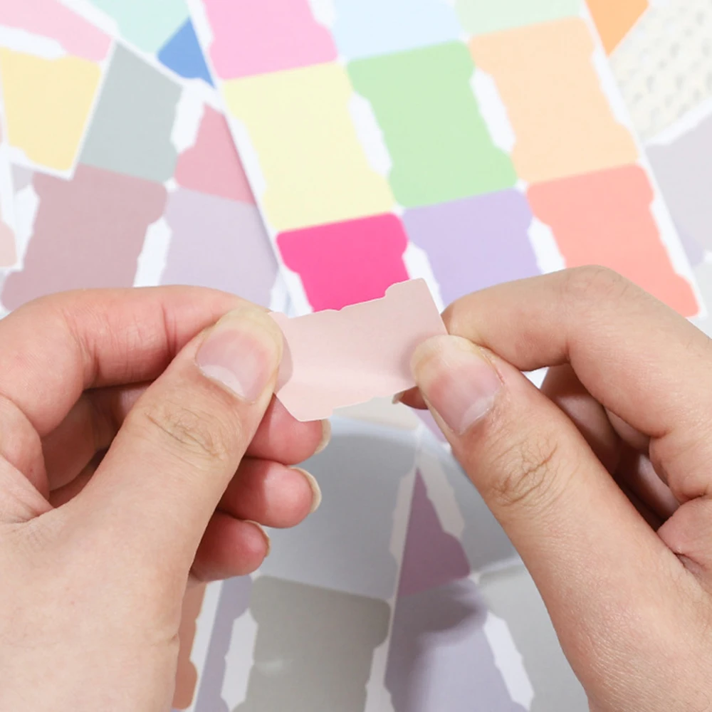 3 Sheets Index Sticky Notes Paper Tabs Planner Stickers Writable Annotation Flags Page Marker Supplies Stationery