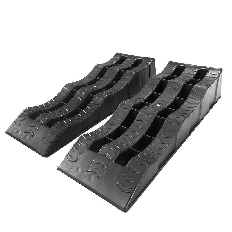 

2pcs Car Leveling Ramps RV Wheel Chocks 3-Step Camper Leveling Blocks Trailer Wheel Chocks And Levelers Lightweight Travel