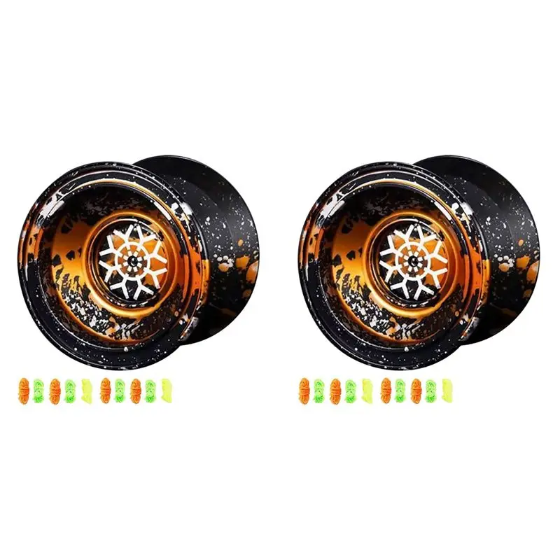 AS96-Unresponsive Yoyo,Professional Yoyo For Kids,Aluminum Beginner Yo-Yos Ball For Yoyo Players With 20 Yo Yo String