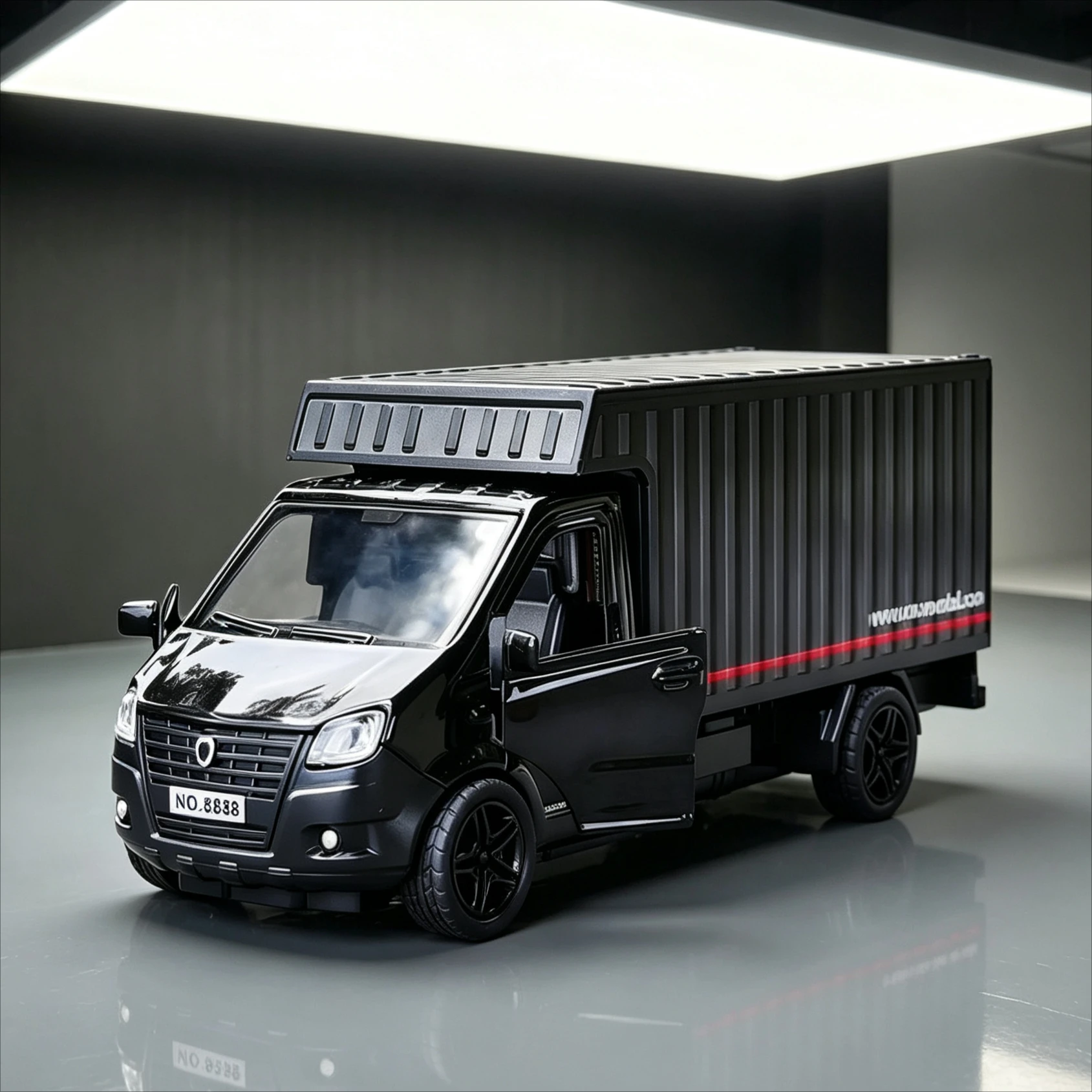 1:36 Diecast Delivery Toy Vehicles, Mini Truck Van Motorcycle Express Courier Models, Collectible Gift Decor