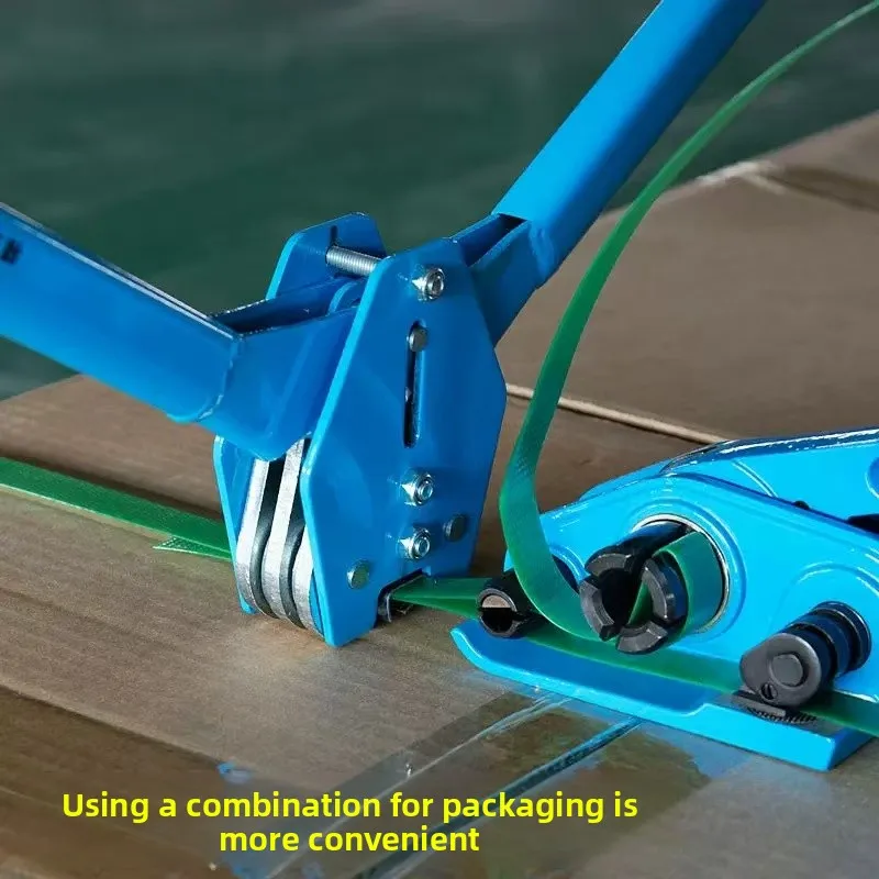 Manual Strapping Tool Tensioner 16 19 25mm Other Straps Packaging Tightening Cutting Logistics Warehouse Industrial Use