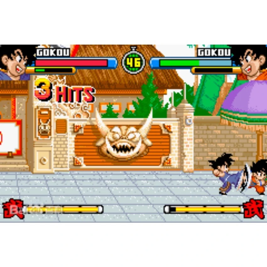 GBA ゲームカートリッジ 32 ビット ビデオ ゲーム コンソール カード ドラゴンボール シリーズ アドバンス アドベンチャー 超音速戦士 ブウの怒り
