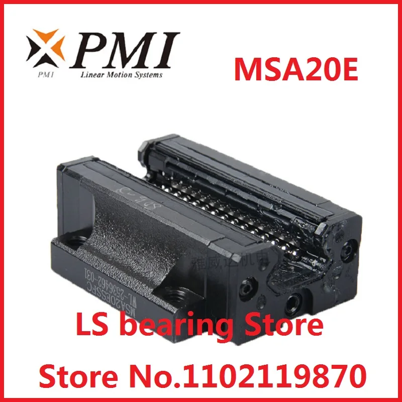 1pc 100% brand new original genuine PMI model MSA20E-N carriage for CNC machine