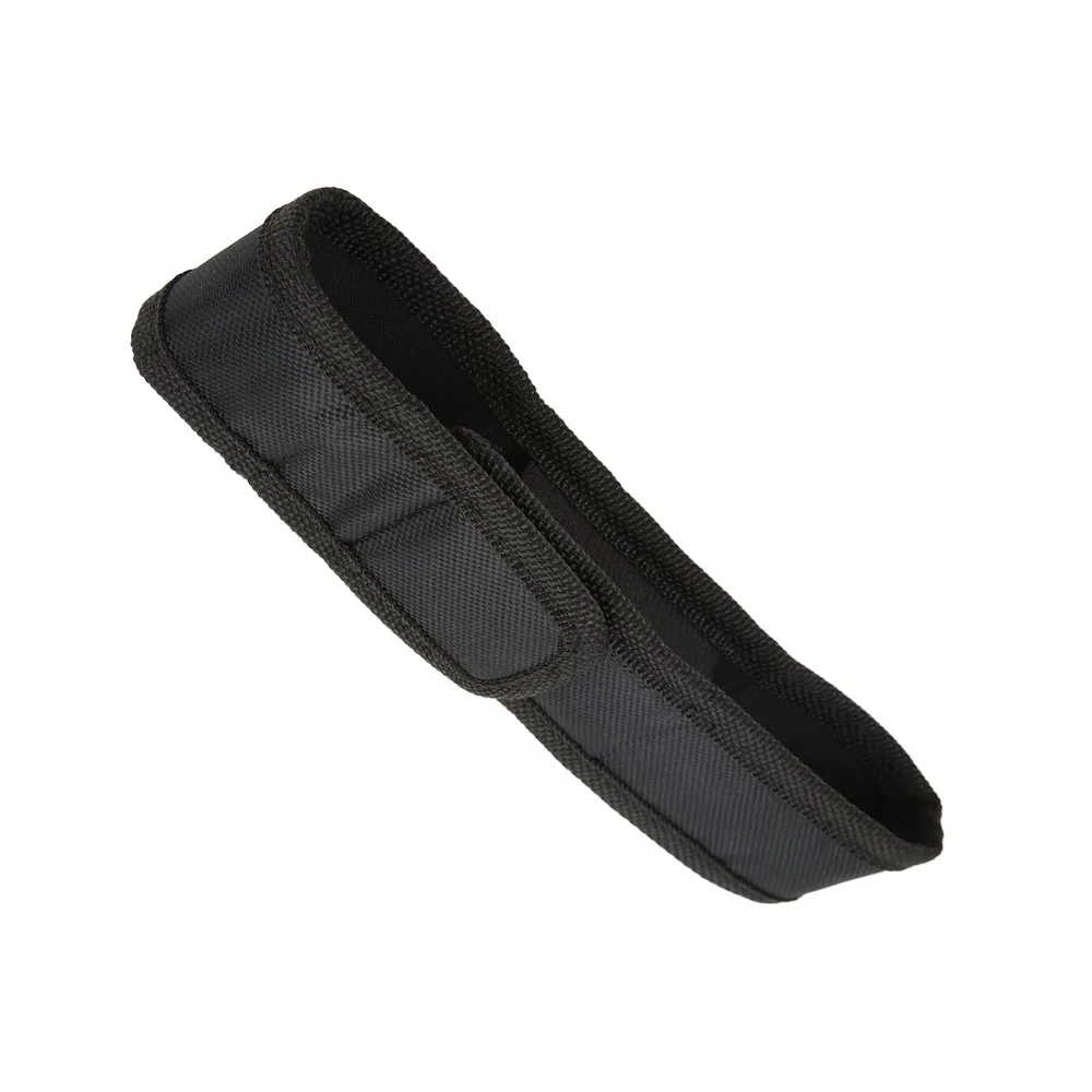Bolsa Molle para linterna negra resistente con ajuste flexible