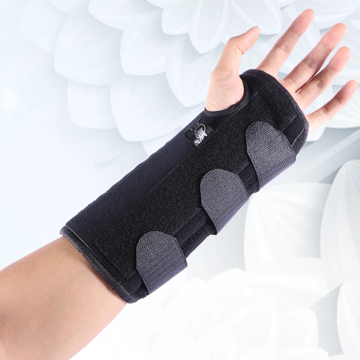 دعامة دعم المعصم جبيرة المعصم الطبية ضغط لالتهاب الأوتار النفقية الرسغي لتخفيف الآلام م المستخدمين النشطين لليد اليسرى #4