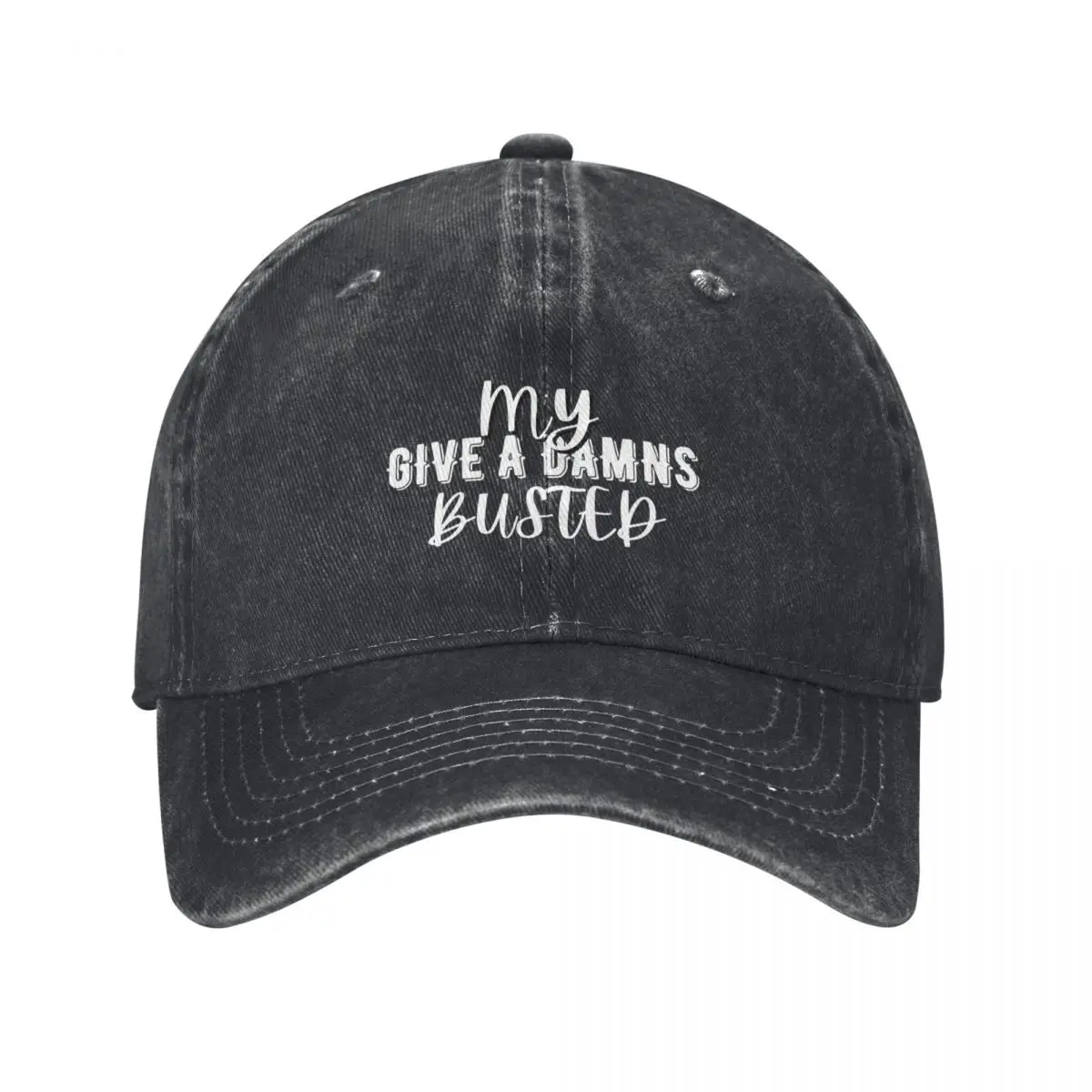 My Give a Damns Busted Baseball Cap New Hat Anime tea Hat Military Tactical Cap Designer Man Women's