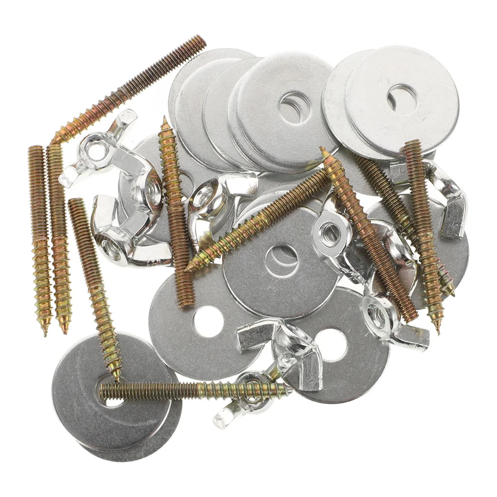 

12Sets Bird Stand Screws Kit Small Pet Cage Accessories Parrot Perch Fixing Supplies Complete Set Cockatiel Accessories