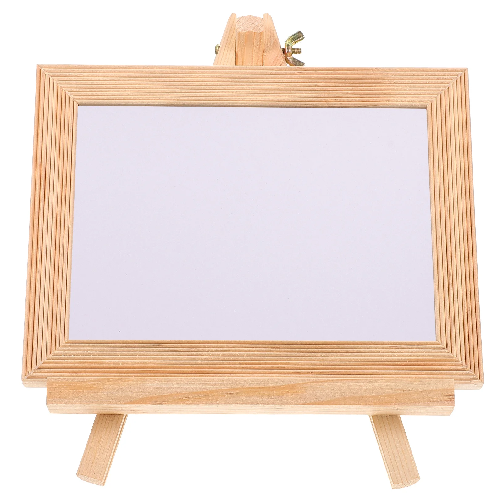 مجموعة واحدة من سبورة سبورة خشبية صغيرة لسطح الطاولة لكتابة الرسم وممارسة ديكور المنزل والمكتب والخط
